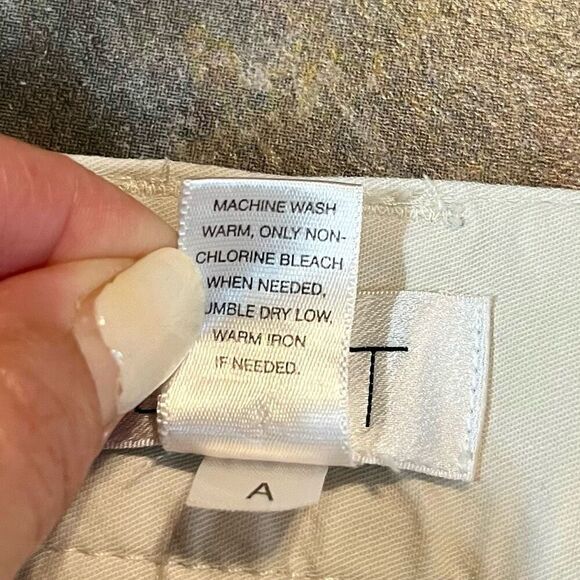 Loft Khaki Julie Cropped Pants 4 - Picture 6 of 8